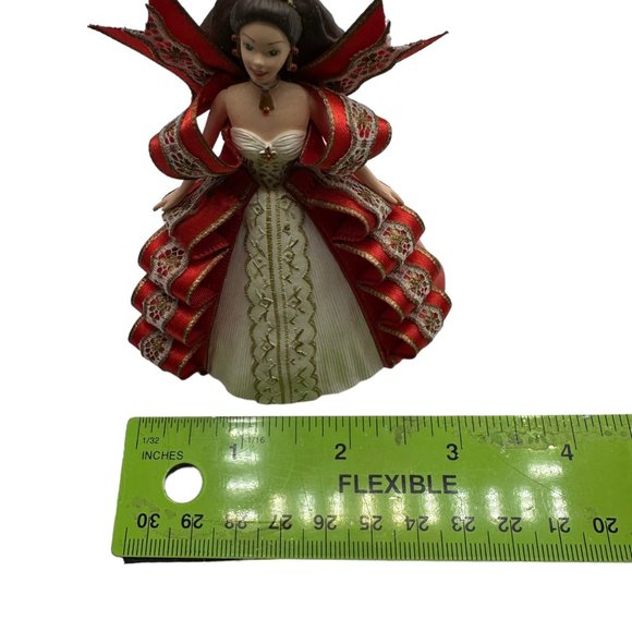 Hallmark Keepsake Ornament Holiday Barbie 1997 Christmas Collector's Series Vint - Picture 6 of 8